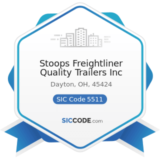 Stoops Freightliner Quality Trailers Inc - SIC Code 5511 - Motor Vehicle Dealers (New and Used)