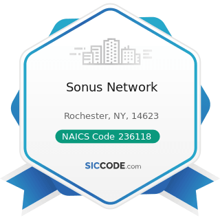 Sonus Network - NAICS Code 236118 - Residential Remodelers
