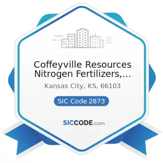 Coffeyville Resources Nitrogen Fertilizers, LLC - SIC Code 2873 - Nitrogenous Fertilizers