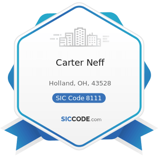 Carter Neff - SIC Code 8111 - Legal Services