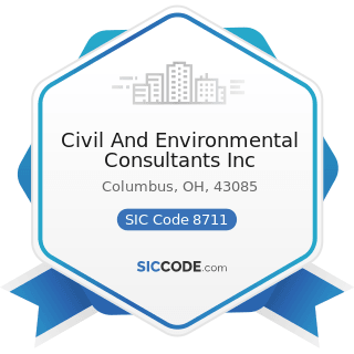 Civil And Environmental Consultants Inc - SIC Code 8711 - Engineering Services