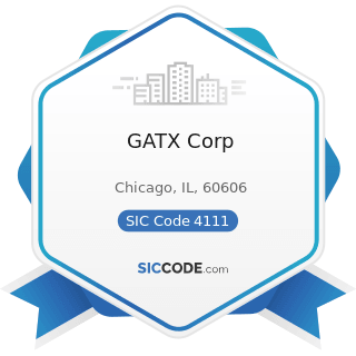 GATX Corp - SIC Code 4111 - Local and Suburban Transit