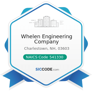 Whelen Engineering Company - NAICS Code 541330 - Engineering Services