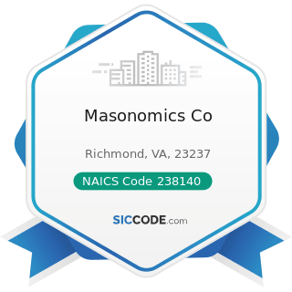 Masonomics Co - NAICS Code 238140 - Masonry Contractors