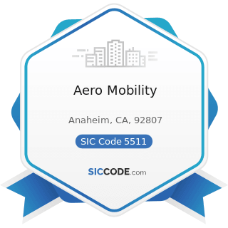 Aero Mobility - SIC Code 5511 - Motor Vehicle Dealers (New and Used)