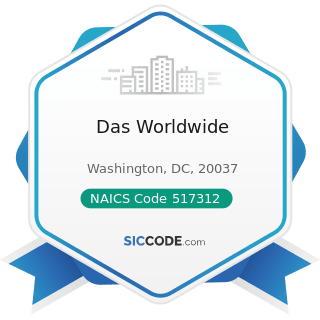 Das Worldwide - NAICS Code 517312 - Wireless Telecommunications Carriers (except Satellite)