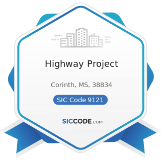 Highway Project - SIC Code 9121 - Legislative Bodies