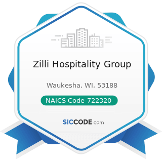 Zilli Hospitality Group - NAICS Code 722320 - Caterers