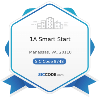 1A Smart Start - SIC Code 8748 - Business Consulting Services, Not Elsewhere Classified