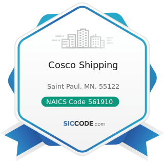 Cosco Shipping - NAICS Code 561910 - Packaging and Labeling Services