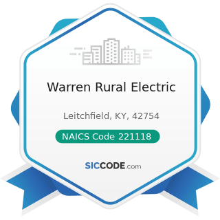 Warren Rural Electric - NAICS Code 221118 - Other Electric Power Generation