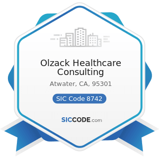 Olzack Healthcare Consulting - SIC Code 8742 - Management Consulting Services
