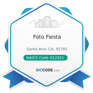Foto Fiesta - NAICS Code 812921 - Photofinishing Laboratories (except One-Hour)