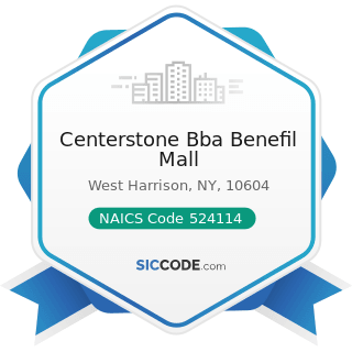 Centerstone Bba Benefil Mall - NAICS Code 524114 - Direct Health and Medical Insurance Carriers