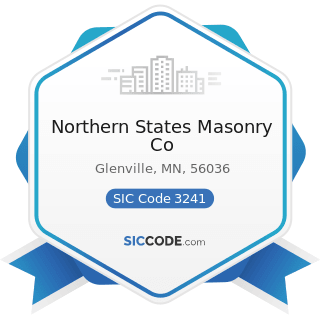 Northern States Masonry Co - SIC Code 3241 - Cement, Hydraulic