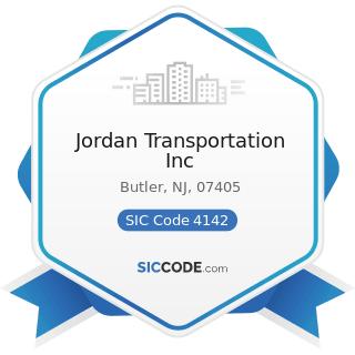 Jordan Transportation Inc - SIC Code 4142 - Bus Charter Service, except Local