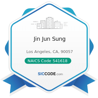 Jin Jun Sung - NAICS Code 541618 - Other Management Consulting Services