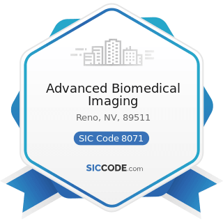 Advanced Biomedical Imaging - SIC Code 8071 - Medical Laboratories