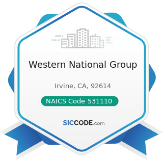Western National Group - NAICS Code 531110 - Lessors of Residential Buildings and Dwellings