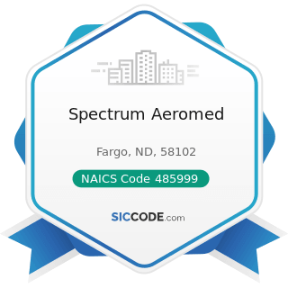 Spectrum Aeromed - NAICS Code 485999 - All Other Transit and Ground Passenger Transportation