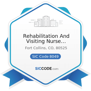 Rehabilitation And Visiting Nurse Association - SIC Code 8049 - Offices and Clinics of Health...