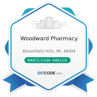 Woodward Pharmacy - NAICS Code 446110 - Pharmacies and Drug Stores