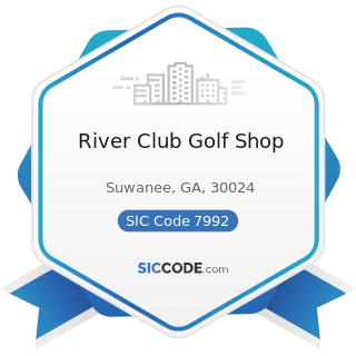 River Club Golf Shop - SIC Code 7992 - Public Golf Courses