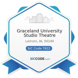 Graceland University Studio Theatre - SIC Code 7922 - Theatrical Producers (except Motion...