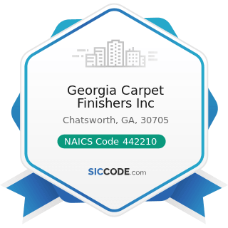 Georgia Carpet Finishers Inc - NAICS Code 442210 - Floor Covering Stores