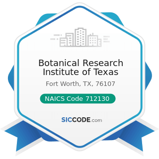Botanical Research Institute of Texas - NAICS Code 712130 - Zoos and Botanical Gardens