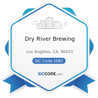 Dry River Brewing - SIC Code 2082 - Malt Beverages