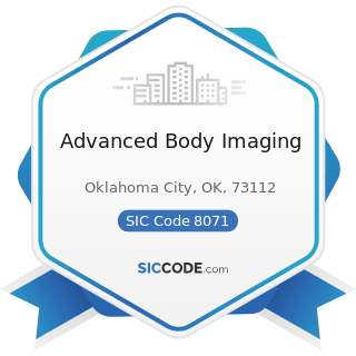 Advanced Body Imaging - SIC Code 8071 - Medical Laboratories