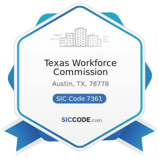 Texas Workforce Commission - SIC Code 7361 - Employment Agencies