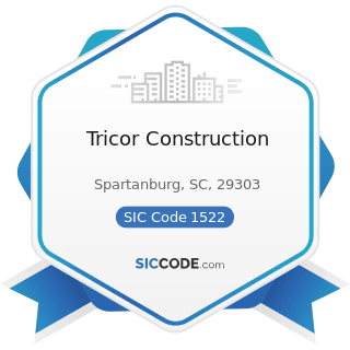Tricor Construction - SIC Code 1522 - General Contractors-Residential Buildings, other than...