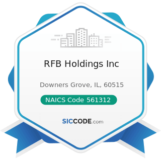 RFB Holdings Inc - NAICS Code 561312 - Executive Search Services