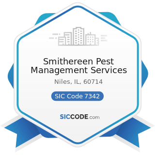 Smithereen Pest Management Services - SIC Code 7342 - Disinfecting and Pest Control Services