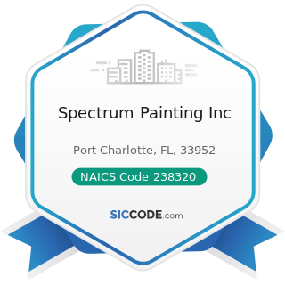 Spectrum Painting Inc - NAICS Code 238320 - Painting and Wall Covering Contractors