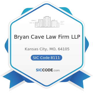 Bryan Cave Law Firm LLP - SIC Code 8111 - Legal Services