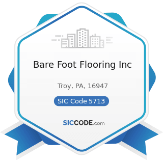 Bare Foot Flooring Inc - SIC Code 5713 - Floor Covering Stores