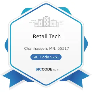 Retail Tech - SIC Code 5251 - Hardware Stores