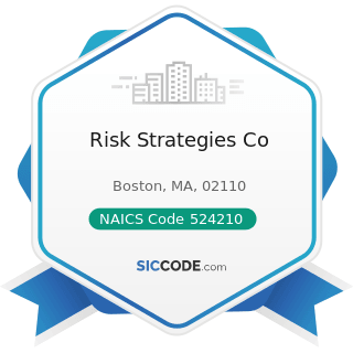 Risk Strategies Co - NAICS Code 524210 - Insurance Agencies and Brokerages