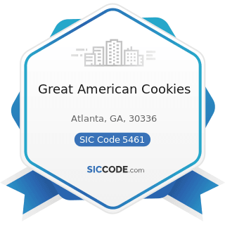 Great American Cookies - SIC Code 5461 - Retail Bakeries