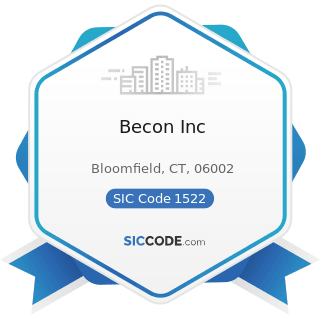 Becon Inc - SIC Code 1522 - General Contractors-Residential Buildings, other than Single-Family