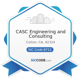 CASC Engineering and Consulting - SIC Code 8711 - Engineering Services