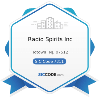 Radio Spirits Inc - SIC Code 7311 - Advertising Agencies