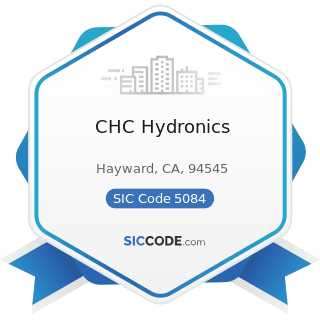 CHC Hydronics - SIC Code 5084 - Industrial Machinery and Equipment
