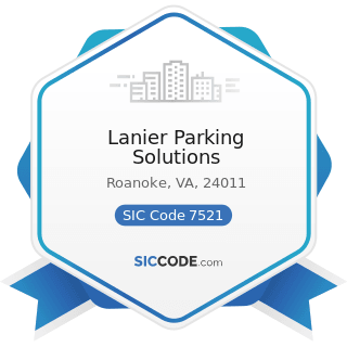 Lanier Parking Solutions - SIC Code 7521 - Automobile Parking