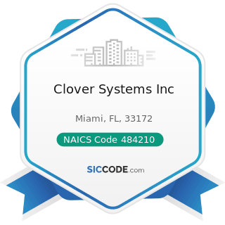 Clover Systems Inc - NAICS Code 484210 - Used Household and Office Goods Moving