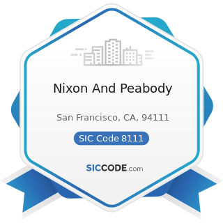 Nixon And Peabody - SIC Code 8111 - Legal Services