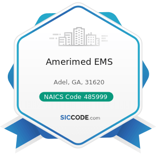 Amerimed EMS - NAICS Code 485999 - All Other Transit and Ground Passenger Transportation
